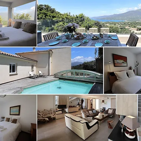 Villa U Casaniddu - Entre Et Montagne, Piscine