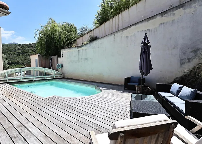 别墅 U Casaniddu - Entre Et Montagne, Piscine