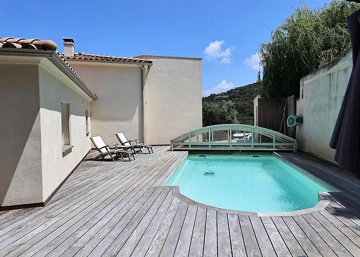Villa U Casaniddu - Entre Et Montagne, Piscine